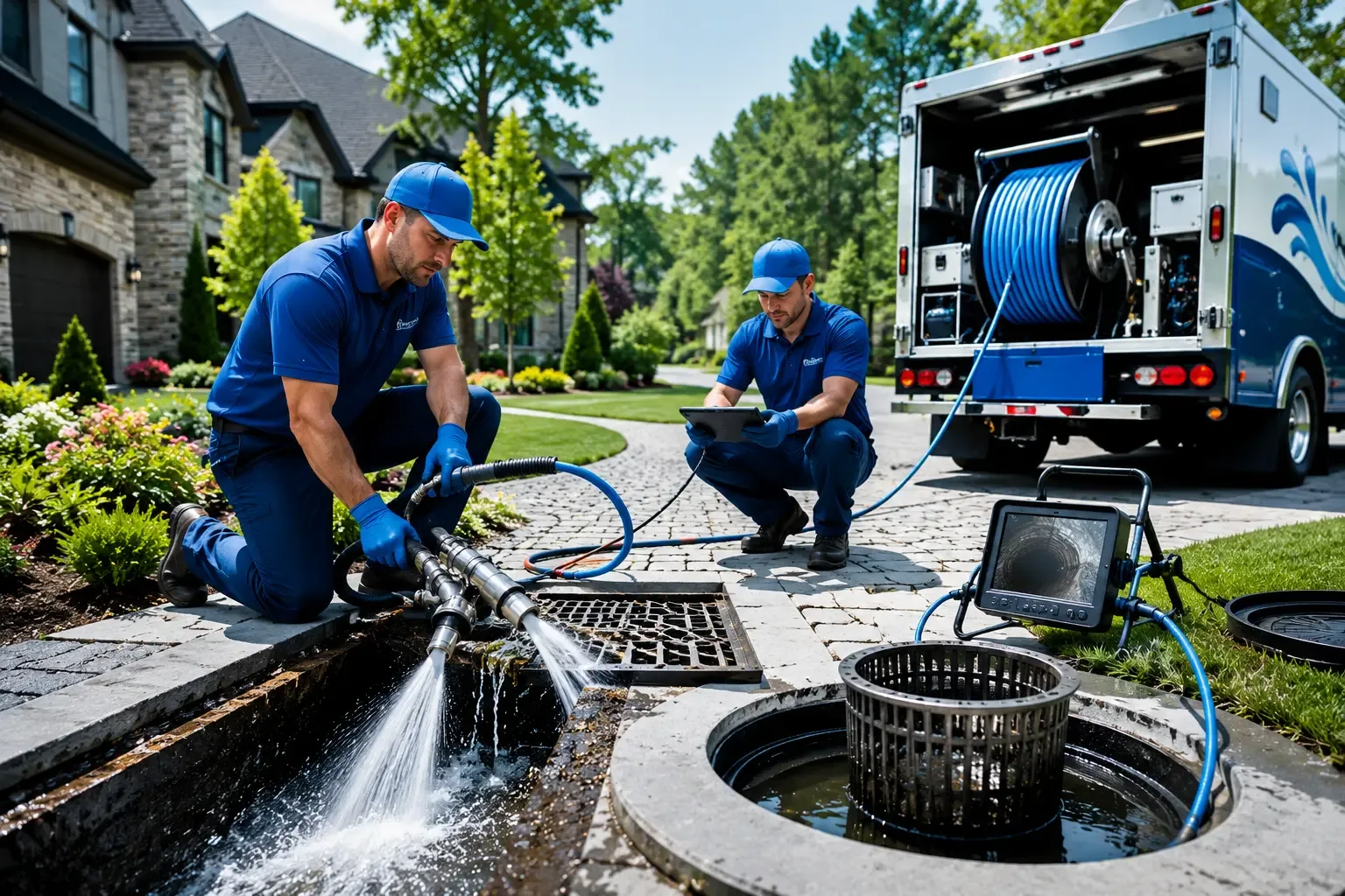Local outdoor drain cleaning professionals in Van Buren, IN