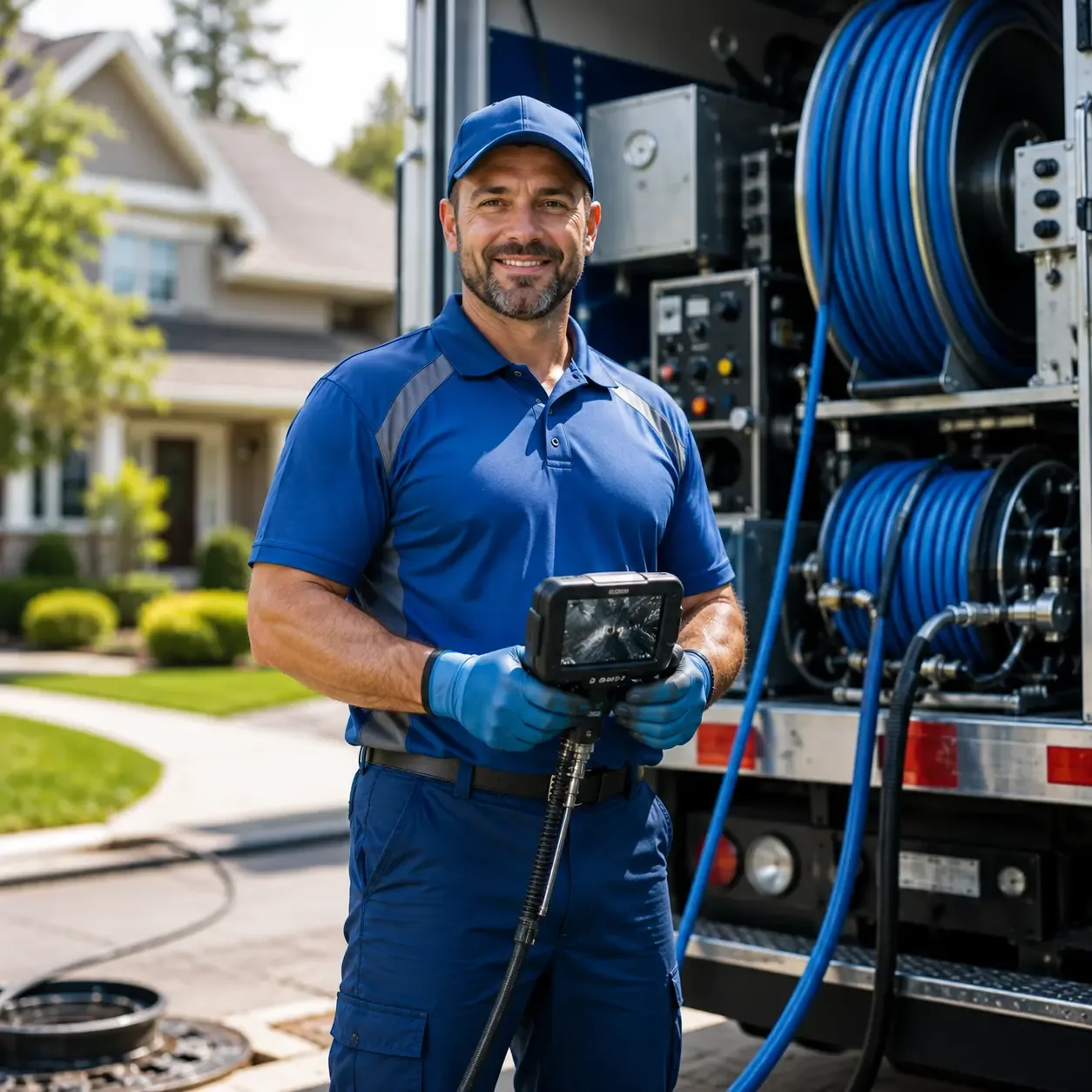 Local outdoor drain cleaning specialists in Van Buren, IN